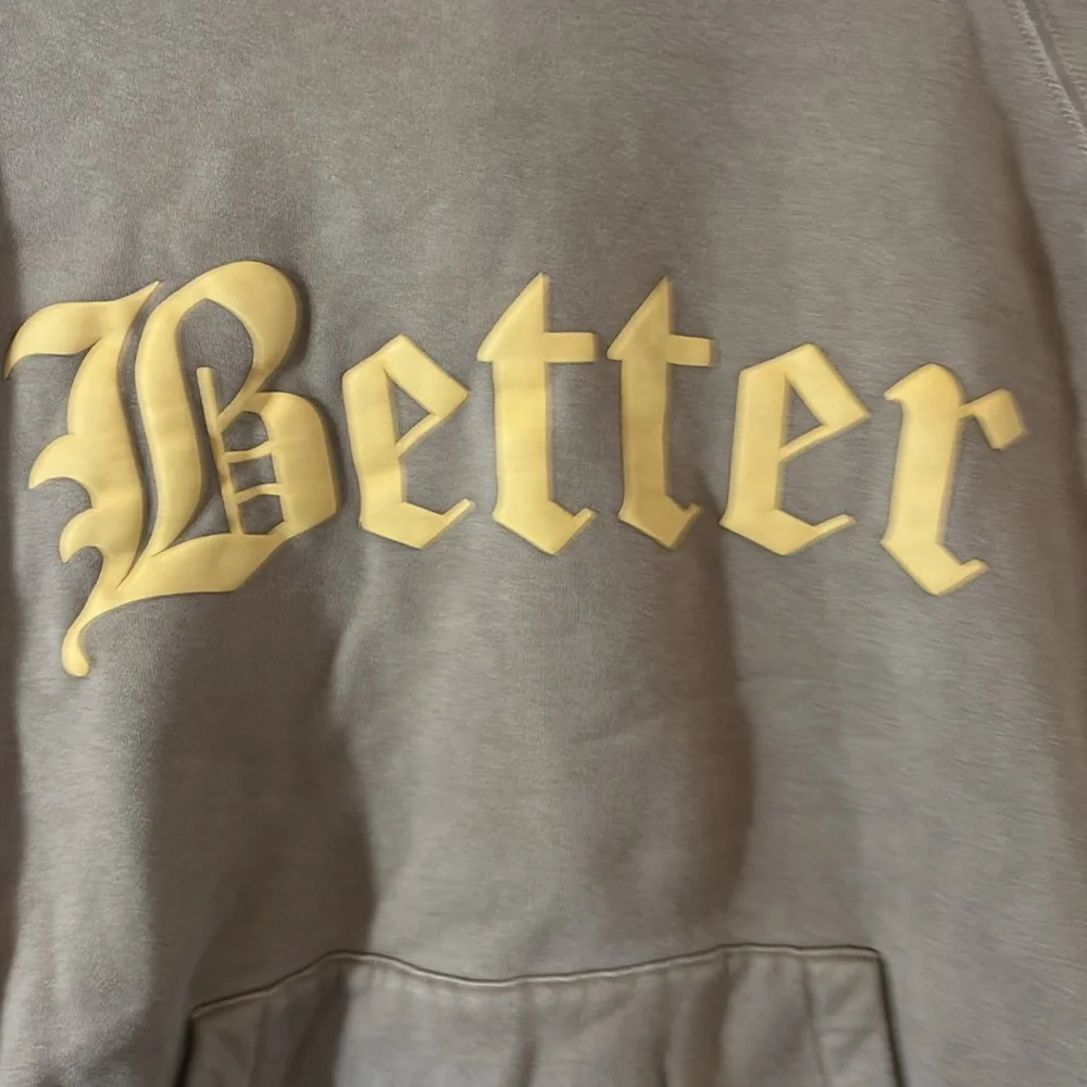 Men's Brown Hoodie get better today “Better”